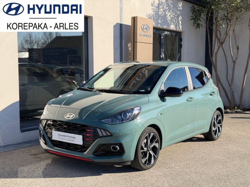 13200 : HYUNDAI Arles - Lexa Automobile - HYUNDAI i10 N Line - i10 III - Vert - Boîte manuelle - Essence sans plomb