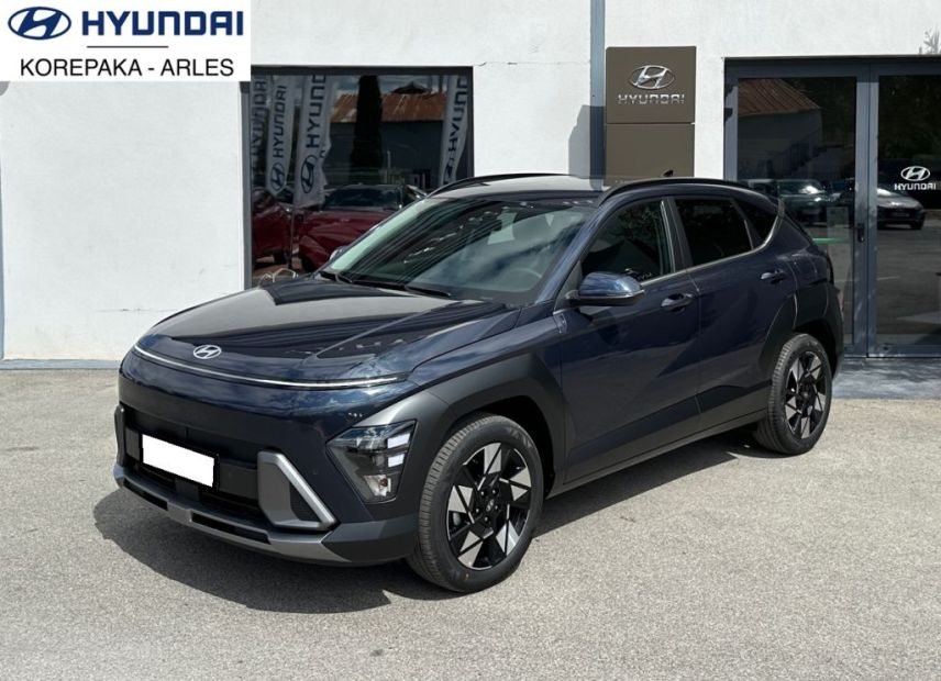 13200 : HYUNDAI Arles - Lexa Automobile - HYUNDAI KONA Creative - KONA II - DENIM BLUE - Automate sequentiel - Essence / Courant électrique