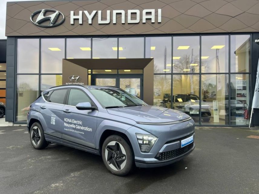 14100 : Hyundai Lisieux - Trajectoire Automobiles - HYUNDAI Kona - Kona - Metal Blue métallisé - Traction - Electrique