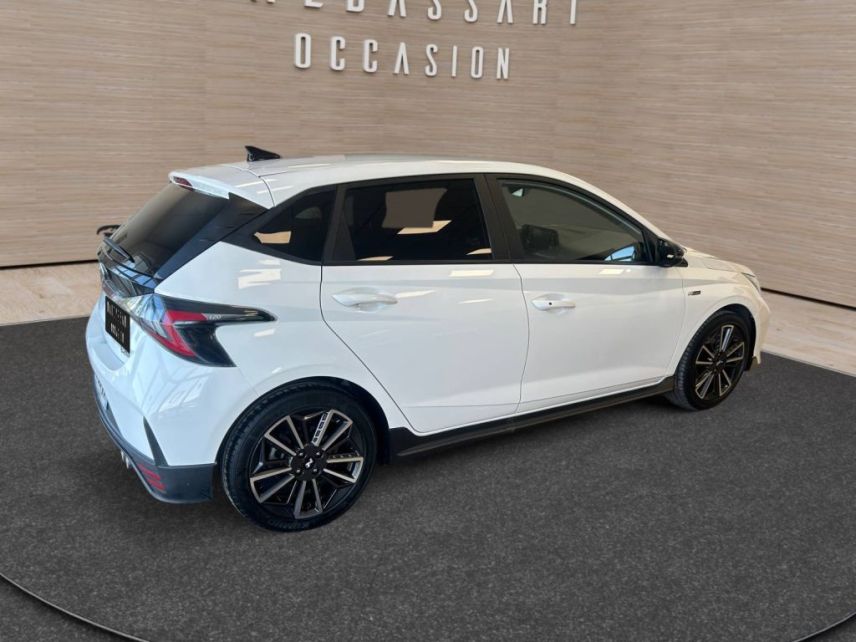 83130 : Hyundai Toulon - Autodif SAS - Groupe BALDASSARI - HYUNDAI i20 N Line Michel Vaillant - i20 III - Blanc - Boîte manuelle - Essence sans plomb