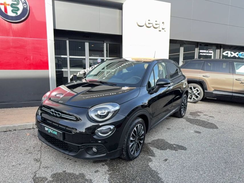 04100 : Hyundai Manosque - Pedinielli - FIAT 500X MY23  - 500X - Noir - Boîte automatique - Essence sans plomb