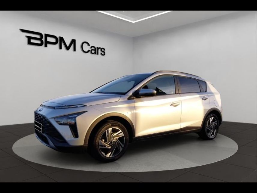 18230 : Hyundai Bourges - BPM Cars - HYUNDAI Bayon - Bayon - Sleek Silver Métal - Traction - Essence/Micro-Hybride
