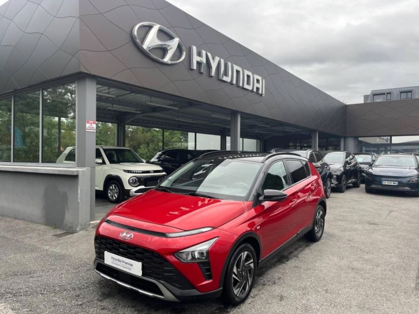 64100 : Hyundai Bayonne - Oceanic Auto - HYUNDAI Bayon - Bayon - Dragon Red Métal - Traction - Essence/Micro-Hybride