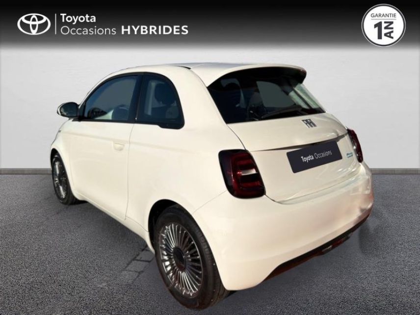 50000 : Hyundai Saint-Lô - GCA - FIAT 500 - 500 - Blanche - Traction - Electrique