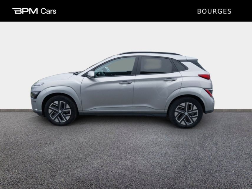 18230 : Hyundai Bourges - ELLIPSE Automobiles - HYUNDAI Kona - Kona - Shimmering Silver Métal - Traction - Electrique