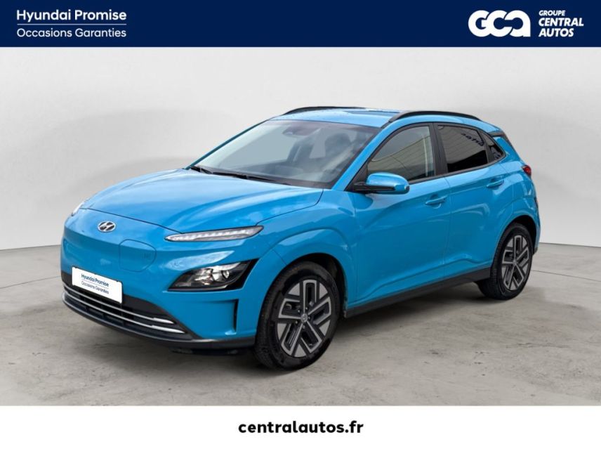 38300 : Hyundai Bourgoin-Jallieu - Groupe Central Autos - HYUNDAI KONA ELECTRIC Intuitive - KONA ELECTRIQUE - Bleu - Automate à fonct. Continu - Courant électrique