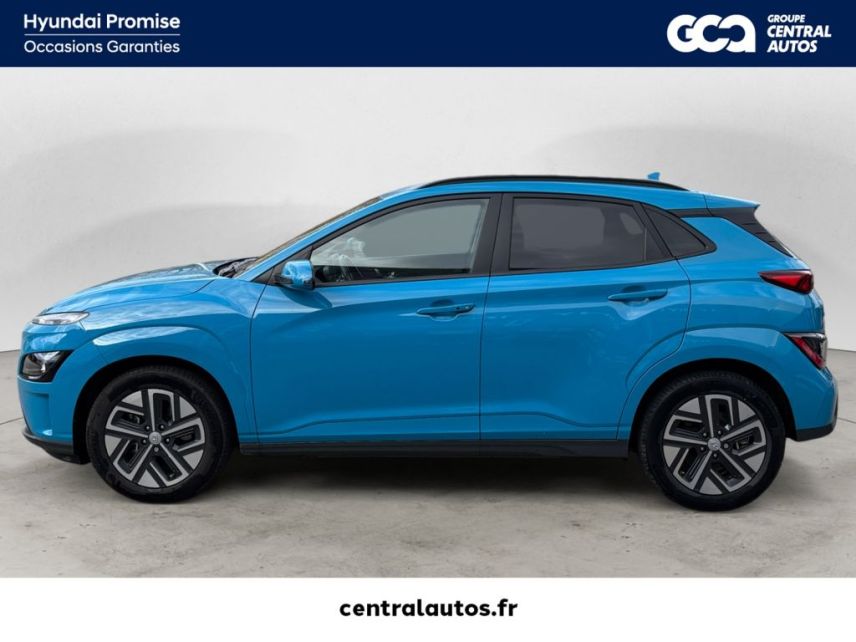 38300 : Hyundai Bourgoin-Jallieu - Groupe Central Autos - HYUNDAI KONA ELECTRIC Intuitive - KONA ELECTRIQUE - Bleu - Automate à fonct. Continu - Courant électrique