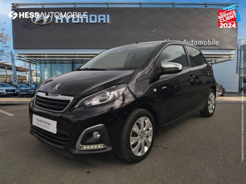 51100 : Hyundai Reims - HESS Automobile - PEUGEOT 108 - 108 - Noir Caldera (M) - Traction - Essence