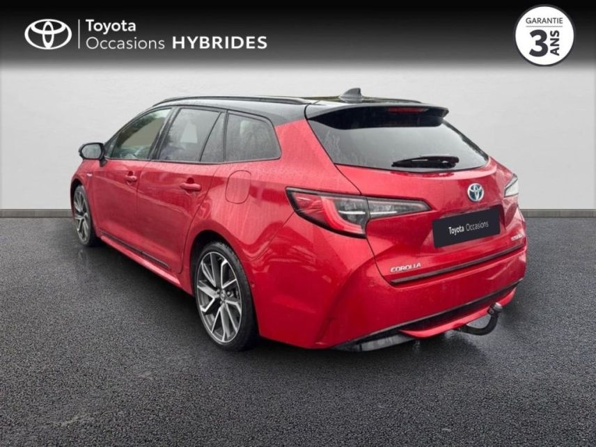 50000 : Hyundai Saint-Lô - GCA - TOYOTA Corolla Touring Spt - Corolla Touring Spt - Rouge Intense métallisé Bi-ton - Traction - Hybride : Essence/Electrique