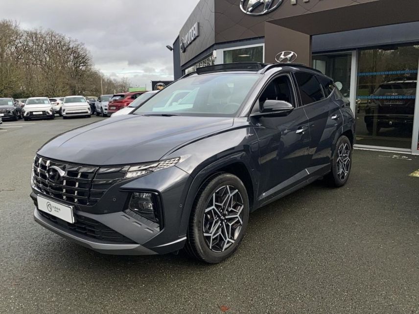 49070 : Hyundai Angers - Oceane Automobiles - HYUNDAI TUCSON N Line Executive - TUCSON IV - Gris - Boîte automatique - Essence / Courant électrique