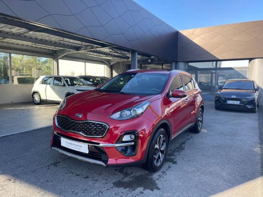 64100 : Hyundai Bayonne - Oceanic Auto - KIA Sportage - Sportage - Rouge Rubis - Traction - Diesel