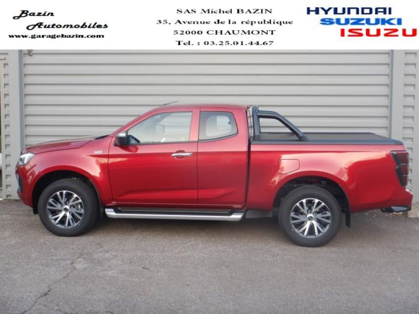 52000 : Hyundai Chaumont - Garage Michel Bazin - ISUZU D-Max - D-Max - Red Spinel Mica - Transmission intégrale enclenc - Diesel