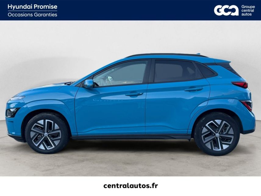 38300 : Hyundai Bourgoin-Jallieu - CENTRAL MOTOR LYON - HYUNDAI KONA ELECTRIC Intuitive - KONA ELECTRIQUE - Bleu - Automate à fonct. Continu - Courant électrique