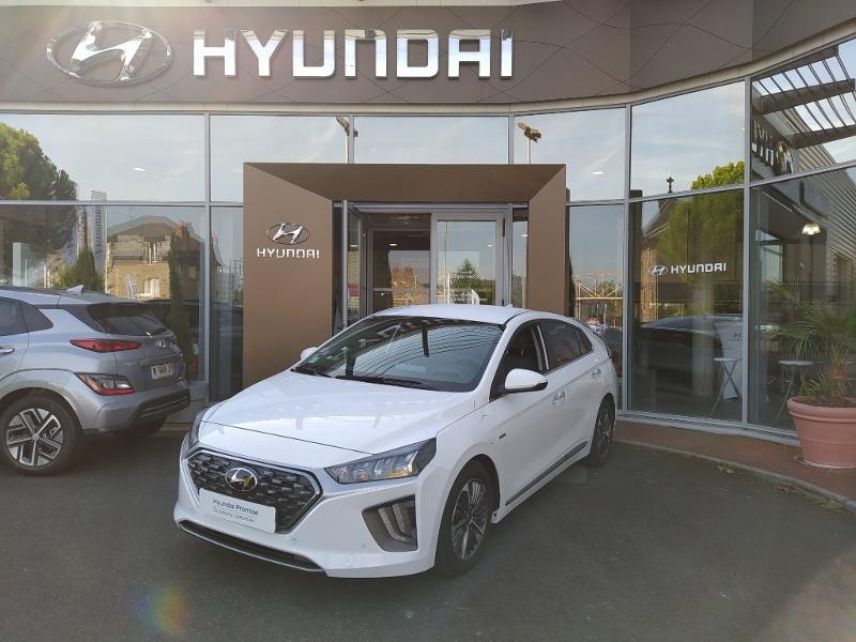19100 : Hyundai Brive-la-Gaillarde - Garage Pouget - HYUNDAI Ioniq - Ioniq - POLAR WHITE WAW - Traction - Hybride rechargeable : Essence/Electrique