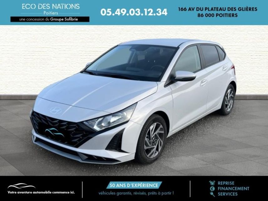 86000 : Hyundai Poitiers - Eco des Nations - HYUNDAI i20 - i20 - Lumen Gray Métal - Traction - Essence