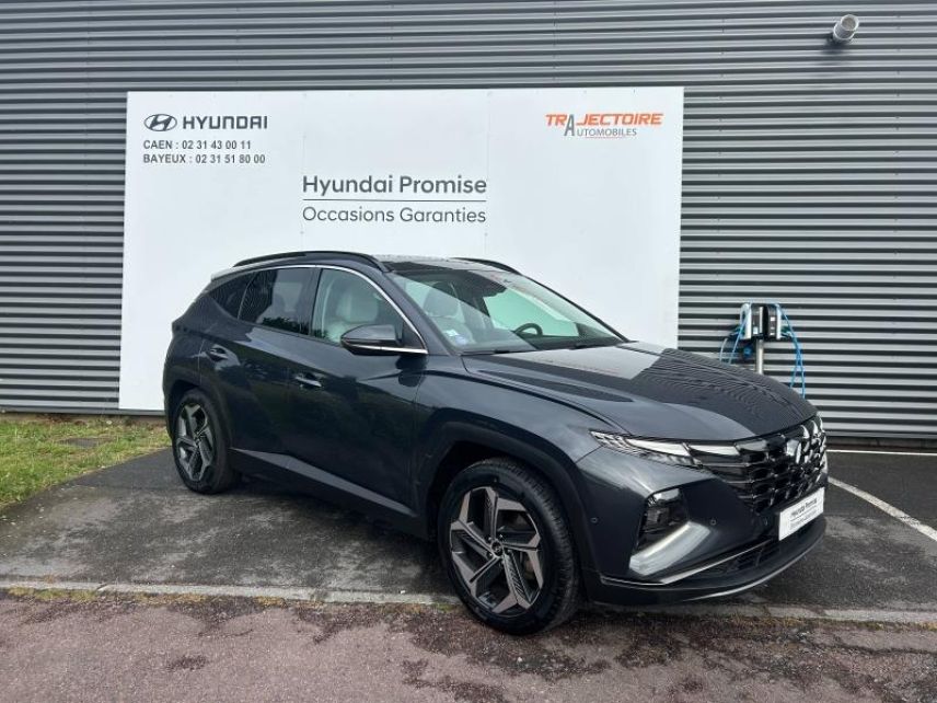 14100 : Hyundai Lisieux - Trajectoire Automobiles - HYUNDAI Tucson - Tucson - Dark Knight Métal - Transmission intégrale - Hybride rechargeable : Essence/Electrique