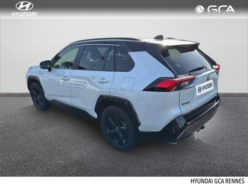 35510 : Hyundai Rennes - GCA - TOYOTA RAV4 - RAV4 - Blanc Nacré/Toit Noir Attitude - Transmission intégrale - Hybride : Essence/Electrique