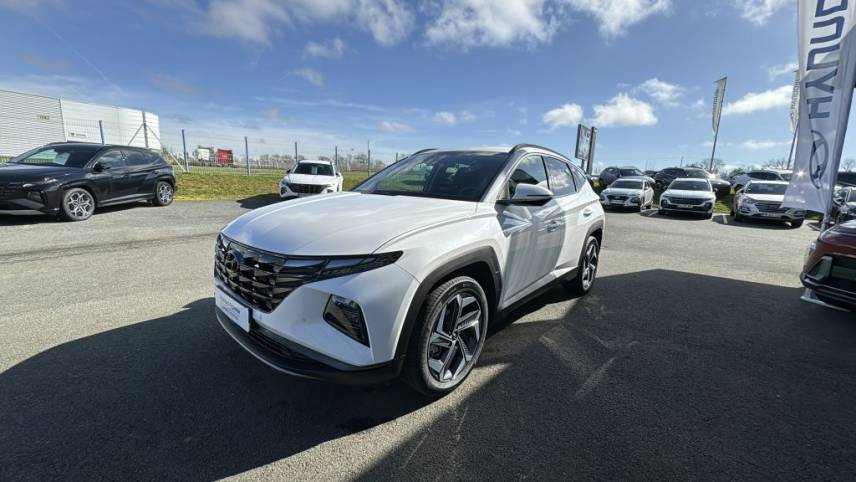 49300 : Hyundai Cholet - Océane Auto - HYUNDAI TUCSON Creative - TUCSON IV - Blanc - Boîte automatique - Essence / Courant électrique