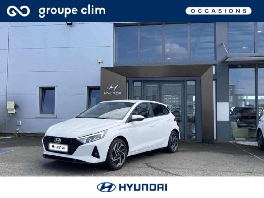 65000 : Hyundai Tarbes i-AUTO - HYUNDAI i20 - i20 - Polar White - Traction - Essence/Micro-Hybride