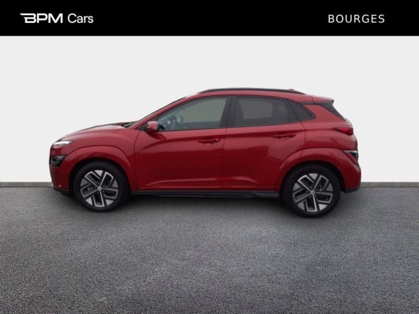 18230 : Hyundai Bourges - ELLIPSE Automobiles - HYUNDAI Kona - Kona - Sunset Red Métal - Traction - Electrique