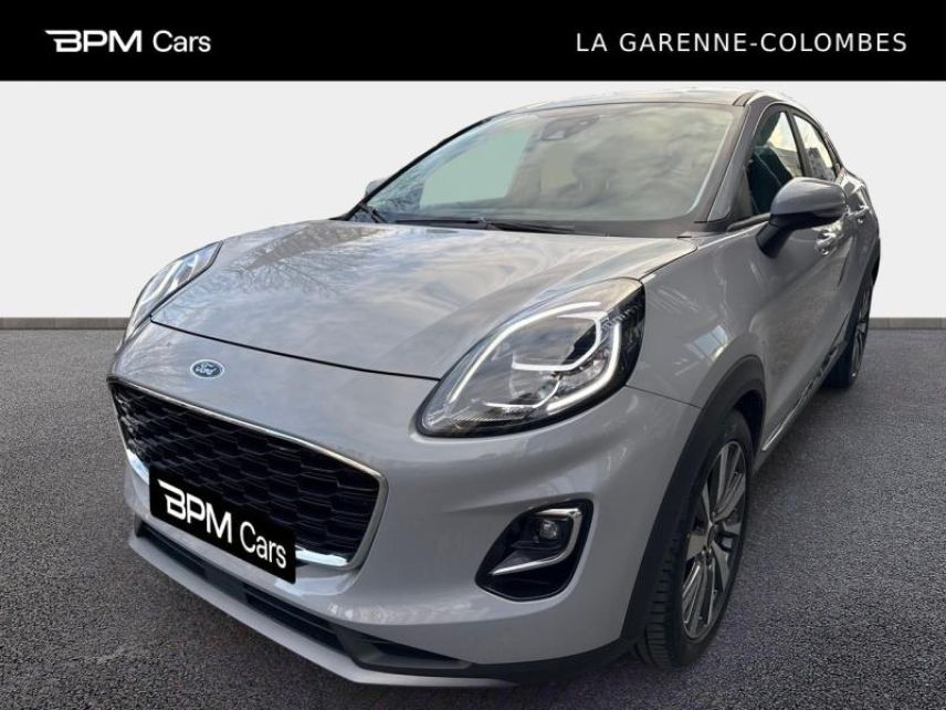 92250 : Hyundai La Garenne-Colombes - BPM Cars - FORD Puma - Puma - Gris - Traction - Essence/Bioethanol