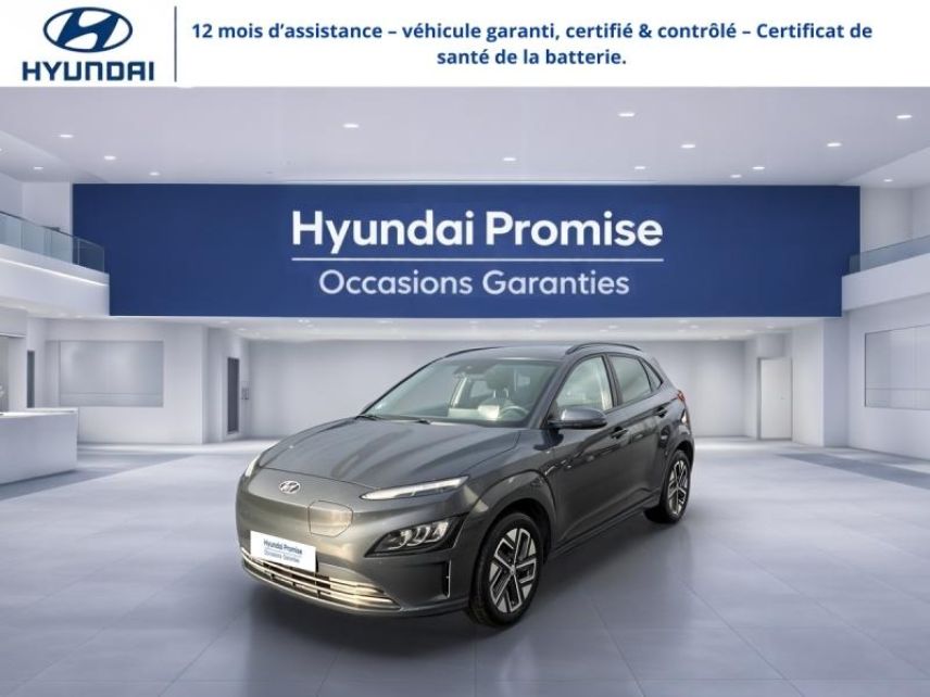 29200 : Hyundai Brest - Iroise Automobiles - HYUNDAI Kona - Kona - Dark Night Métal - Traction - Electrique