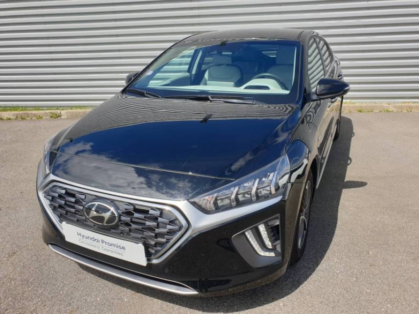 29200 : Hyundai Brest - Iroise Automobiles - HYUNDAI Ioniq - Ioniq - Phantom Black Métal - Traction - Hybride rechargeable : Essence/Electrique