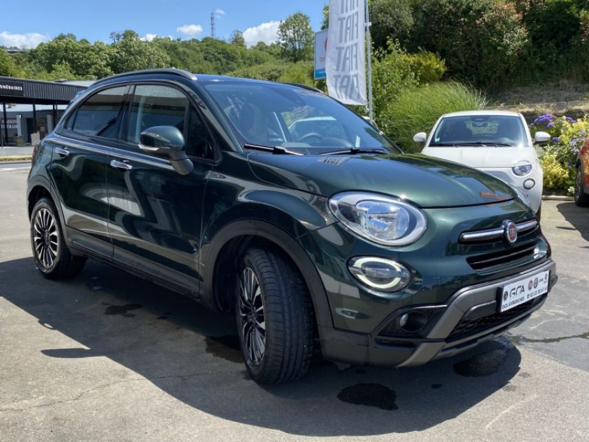 50300 : Hyundai Avranches - GCA - FIAT 500X - 500X - Vert Techno métallisé - Traction - Essence