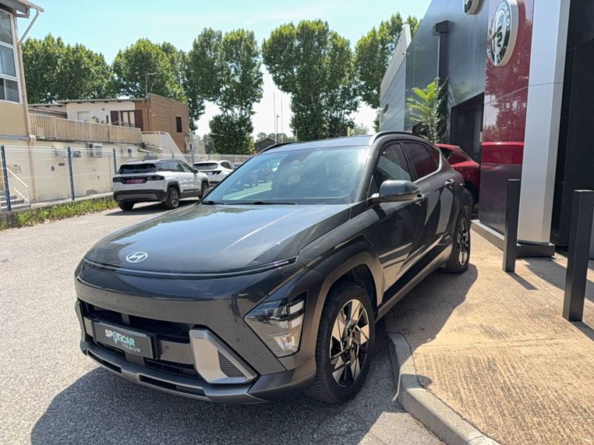 04100 : Hyundai Manosque - Pedinielli - HYUNDAI KONA Creative - KONA II - Gris - Automate sequentiel - Essence / Courant électrique
