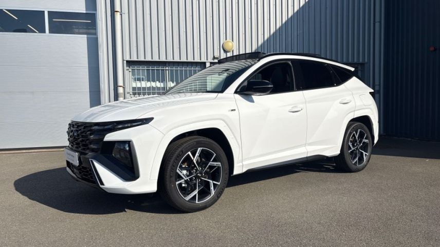 85000 : Hyundai MoceanRent | La Roche-sur-Yon - Océane Auto - HYUNDAI TUCSON N Line Ultime Edition - TUCSON IV - Blanc - Boîte automatique - Essence / Courant électrique