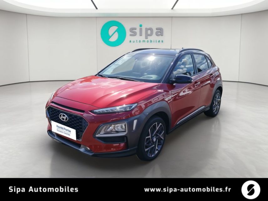 33140 : Hyundai - Sipa Automobiles – Bordeaux Sud - Villenave d’Ornon - HYUNDAI KONA HYBRID Edition #1 - KONA - Rouge - Automate sequentiel - Essence / Courant électrique