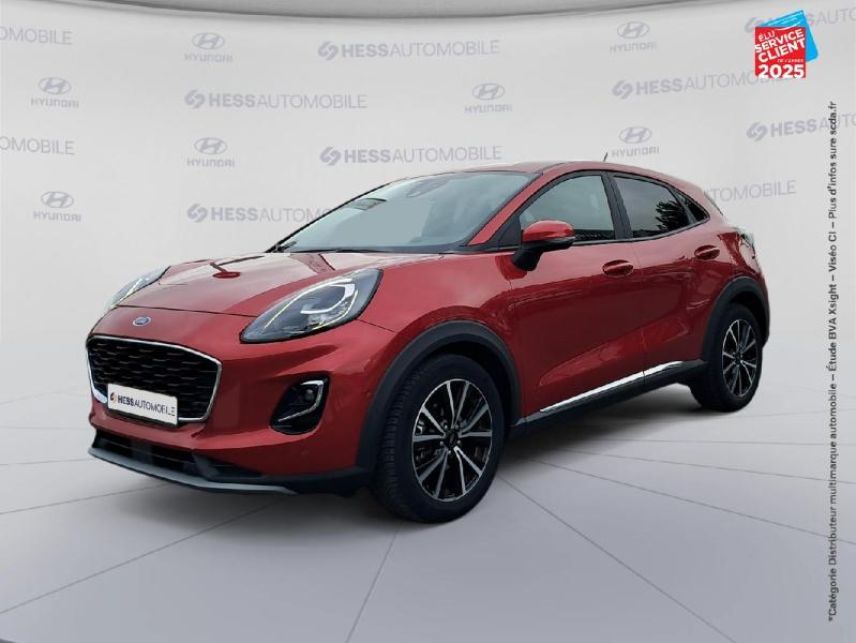 51100 : Hyundai Reims - HESS Automobile - FORD Puma - Puma - Rouge Fantastic Métallisée Premium - Traction - Essence/Micro-Hybride