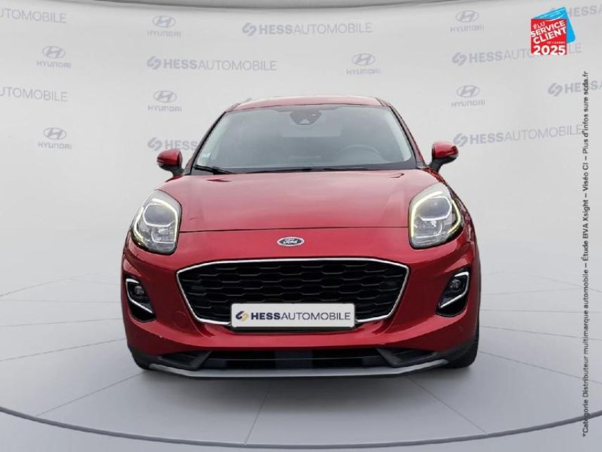 51100 : Hyundai Reims - HESS Automobile - FORD Puma - Puma - Rouge Fantastic Métallisée Premium - Traction - Essence/Micro-Hybride