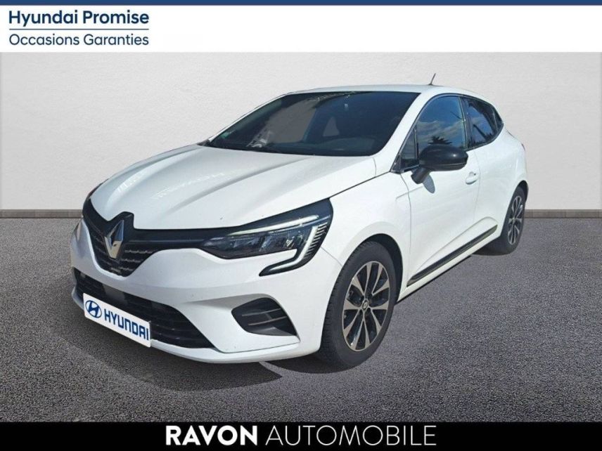 42100 : Hyundai Saint-Etienne - Ravon Automobile - RENAULT CLIO V Intens - CLIO V - BLANC - Boîte hybride multimode - Essence / Courant électrique