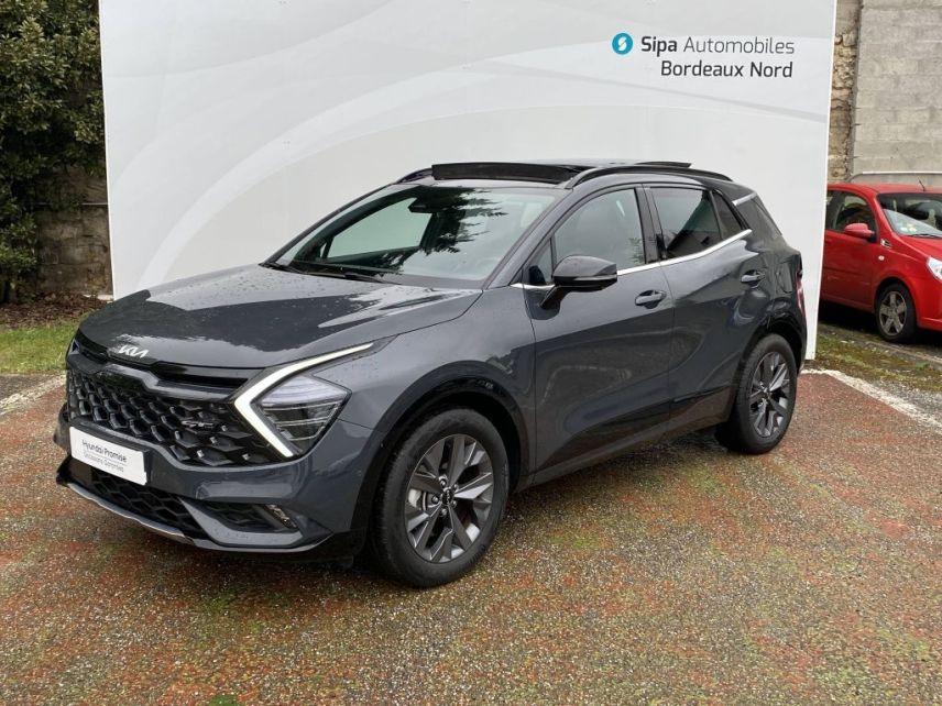 33110 : Hyundai Bordeaux Nord Le Bouscat - Sipa Automobiles - KIA SPORTAGE GT Line Premium - SPORTAGE V - GRIS - Boîte automatique - Essence / Courant électrique