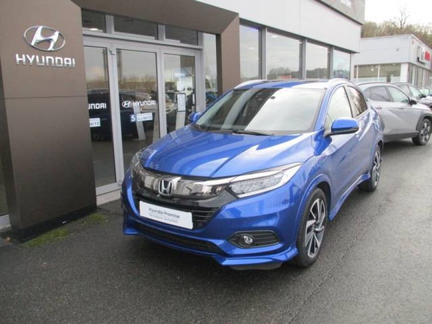 91150 : Hyundai Étampes -CAP Fournier - HONDA HR-V Exclusive - HR-V II - Bleu - Automate sequentiel - Essence sans plomb