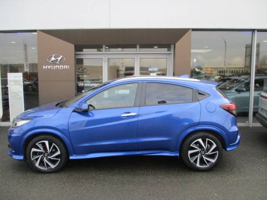 91150 : Hyundai Étampes -CAP Fournier - HONDA HR-V Exclusive - HR-V II - Bleu - Automate sequentiel - Essence sans plomb