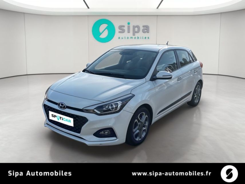 33140 : Hyundai - Sipa Automobiles – Bordeaux Sud - Villenave d’Ornon - HYUNDAI i20  - i20 II - Blanc - Boîte séquentielle - Essence sans plomb