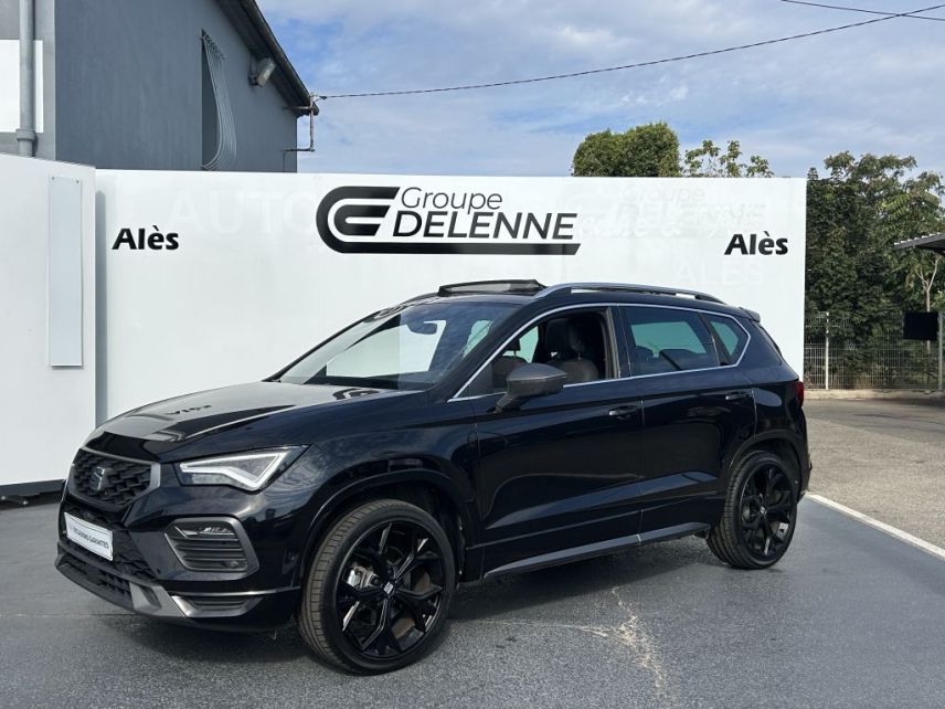 30100 : Hyundai Alès - Auto Hall - SEAT ATECA FR - ATECA - Noir - Automate sequentiel - Essence sans plomb