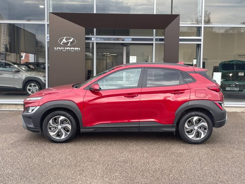 59640 : Hyundai Dunkerque - Europ&#039;Auto - HYUNDAI Kona - Kona - Pulse Red Métal - Traction - Hybride : Essence/Electrique