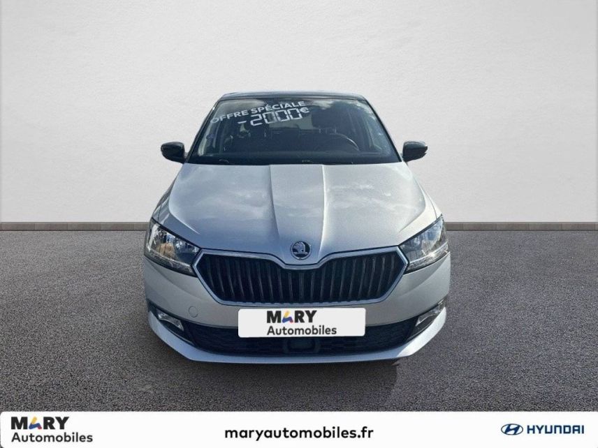 80330 : Hyundai Amiens - Mary Automobiles - SKODA FABIA Clever - FABIA III - GRIS CLAIR - Boîte manuelle - Essence sans plomb