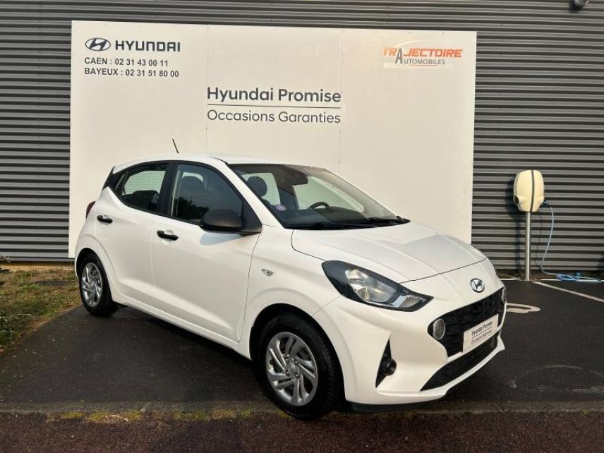 14100 : Hyundai Lisieux - Trajectoire Automobiles - HYUNDAI i10 - i10 - Polar White - Traction - Essence