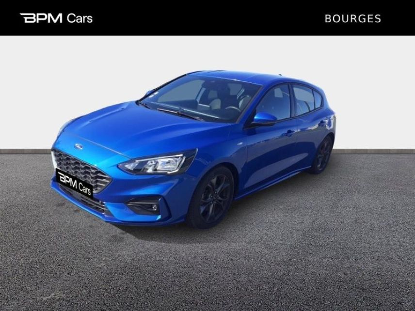 18230 : Hyundai Bourges - BPM Cars - FORD Focus - Focus - Bleu Azur métallisé - Traction - Essence