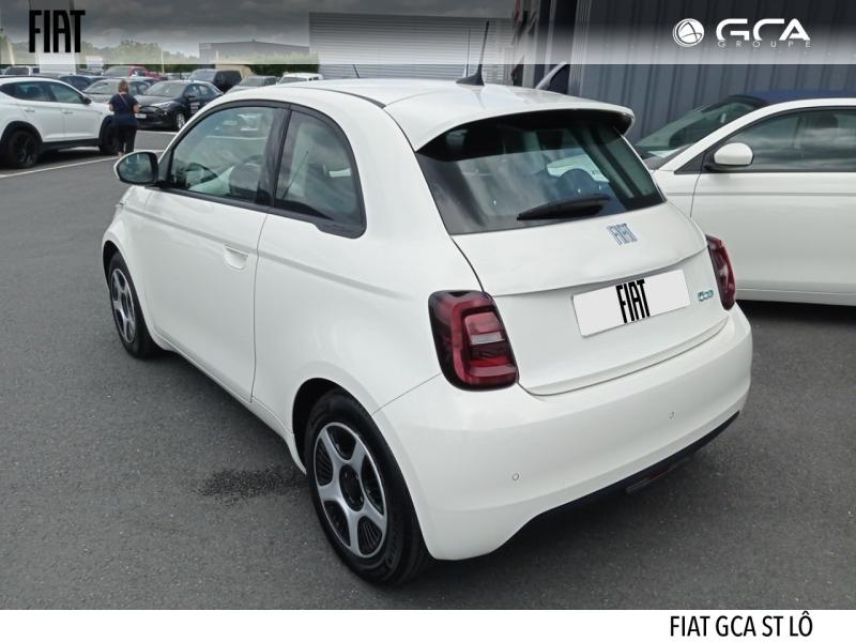 50000 : Hyundai Saint-Lô - GCA - FIAT 500 - 500 - Blanc - Traction - Electrique