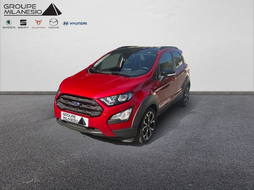 13730 : Hyundai Marignane - Cap Milanesio - FORD ECOSPORT Active - ECOSPORT (11/2017-12/2022) - Rouge - Boîte manuelle - Essence sans plomb