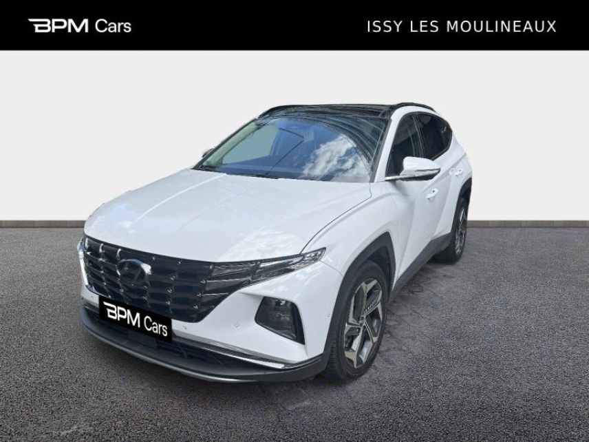 92130 : Hyundai ISSY-LES-MOULINEAUX - BPM Cars - HYUNDAI Tucson - Tucson - Polar White - Traction - Hybride : Essence/Electrique
