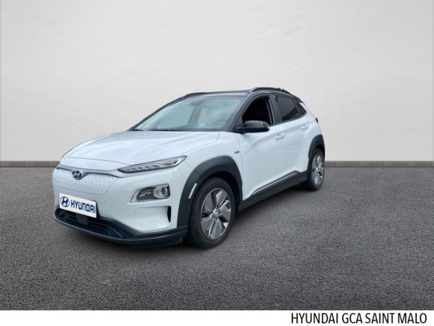 35400 : Hyundai Saint-Malo - GCA - HYUNDAI Kona - Kona - Chalk White Métal - Traction - Electrique