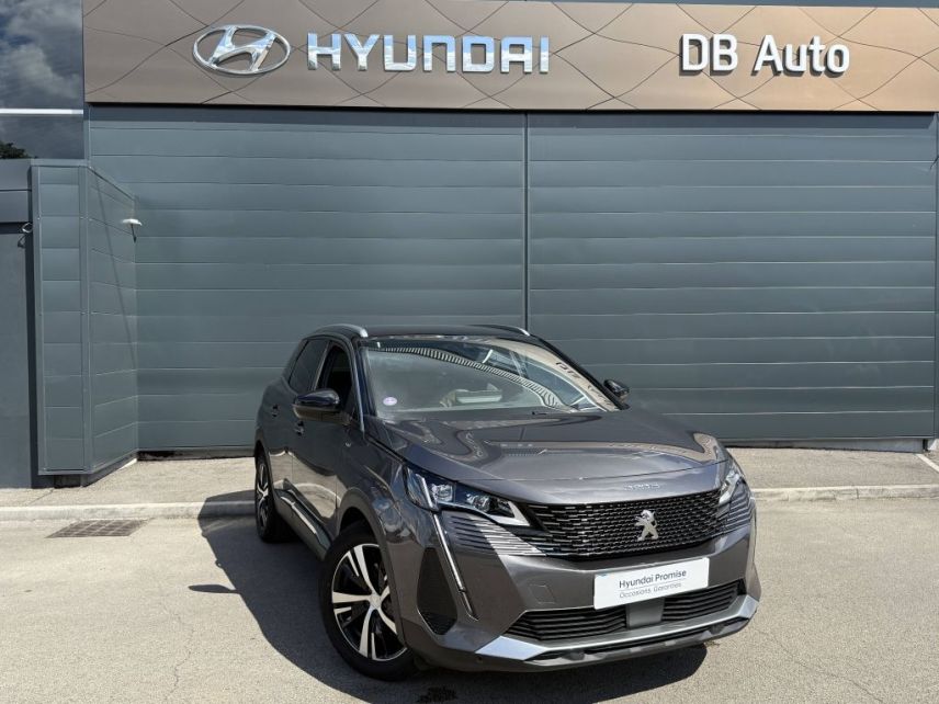 21300 : Hyundai Dijon - Privilège Automobiles - PEUGEOT 3008 GT - 3008 (11/2020-04/2024) - Gris - Boîte manuelle - Essence sans plomb