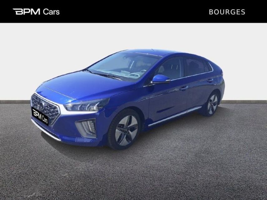 18230 : Hyundai Bourges - BPM Cars - HYUNDAI Ioniq - Ioniq - Intense Blue - Traction - Hybride : Essence/Electrique