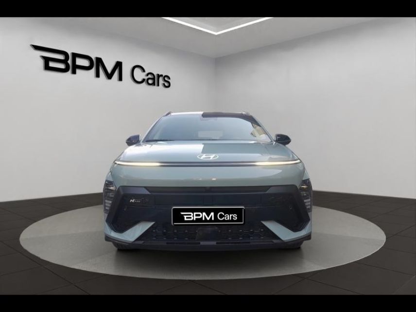 92250 : Hyundai La Garenne-Colombes - BPM Cars - HYUNDAI Kona - Kona - Mirage Green/Toit/rétros Black - Traction - Hybride : Essence/Electrique